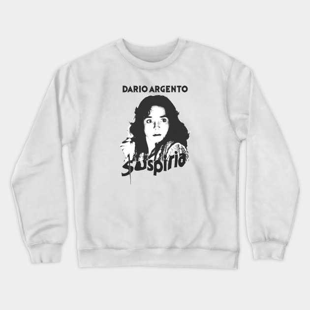 Suspiria Dario Argento Halloween Horror Movie Poster Crewneck Sweatshirt by stargirlx